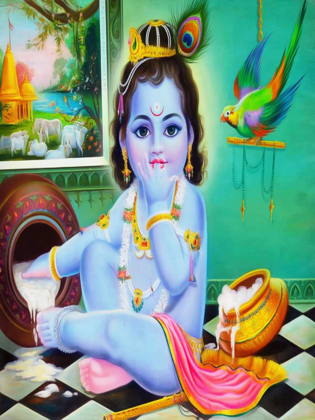 115+ Hindu Lord Krishna Images Best Wallpapers Free Download - Bhakti Photos